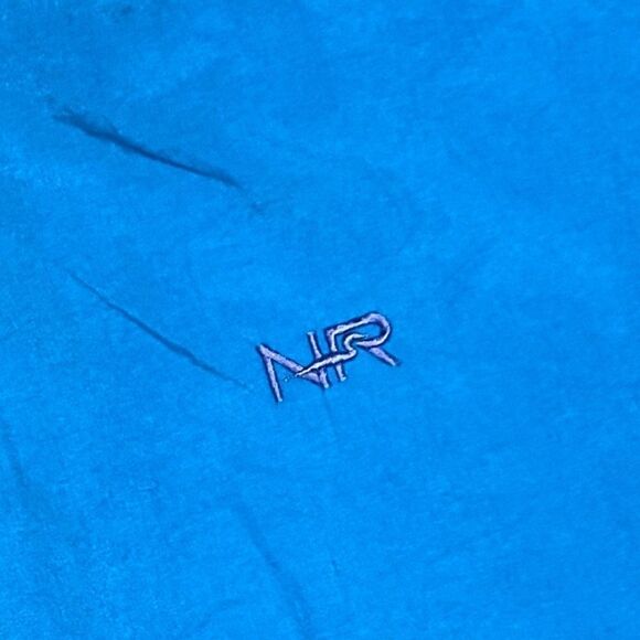 Northern Reflections Men’s Vintage Full Zip Windbreaker Jacket Size Medium Blue - Picture 2 of 7